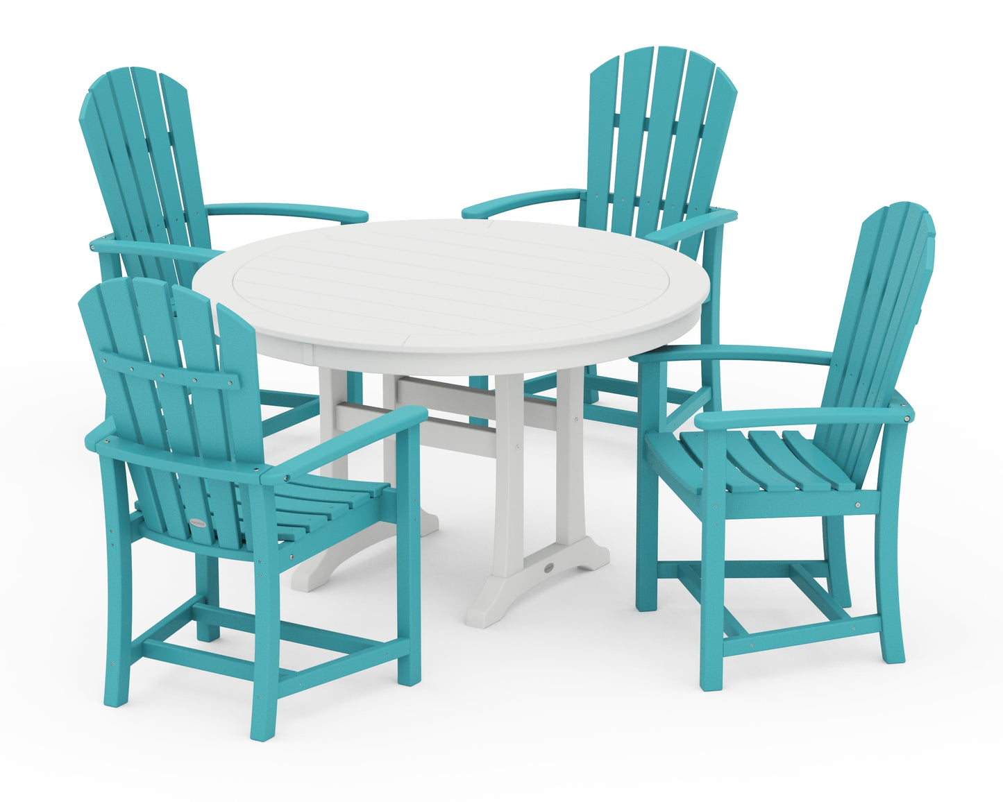 Palm Coast 5-Piece Round Dining Set