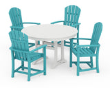 Palm Coast 5-Piece Round Dining Set