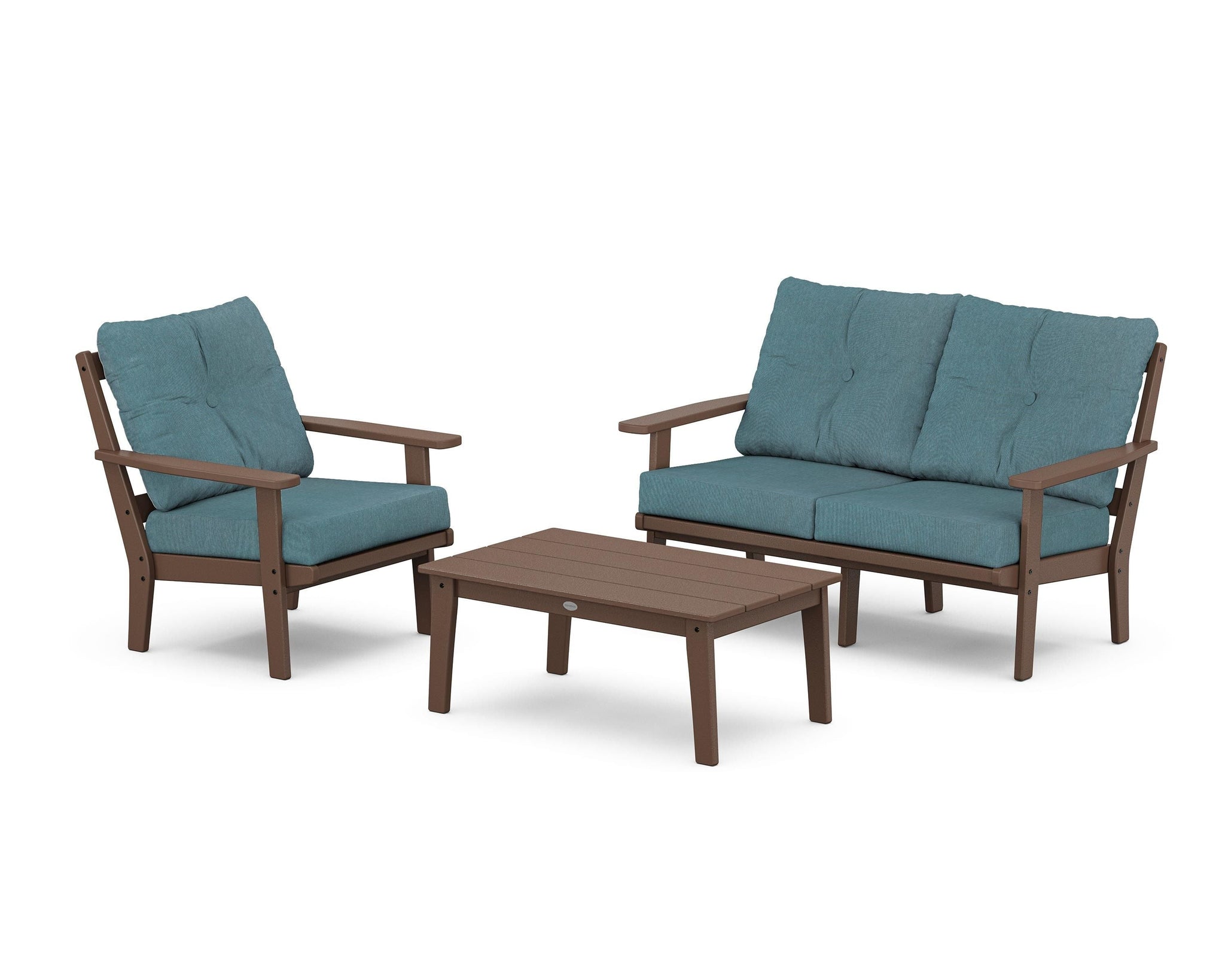 Prairie 3-Piece Deep Seating Set with Loveseat