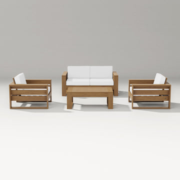 Latitude 4-Piece Lounge Loveseat Set