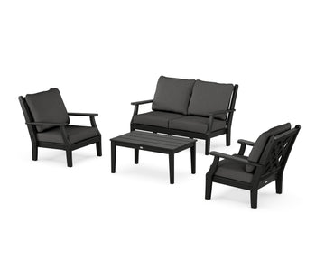 Wovendale 4-Piece Deep Seating Set with Loveseat