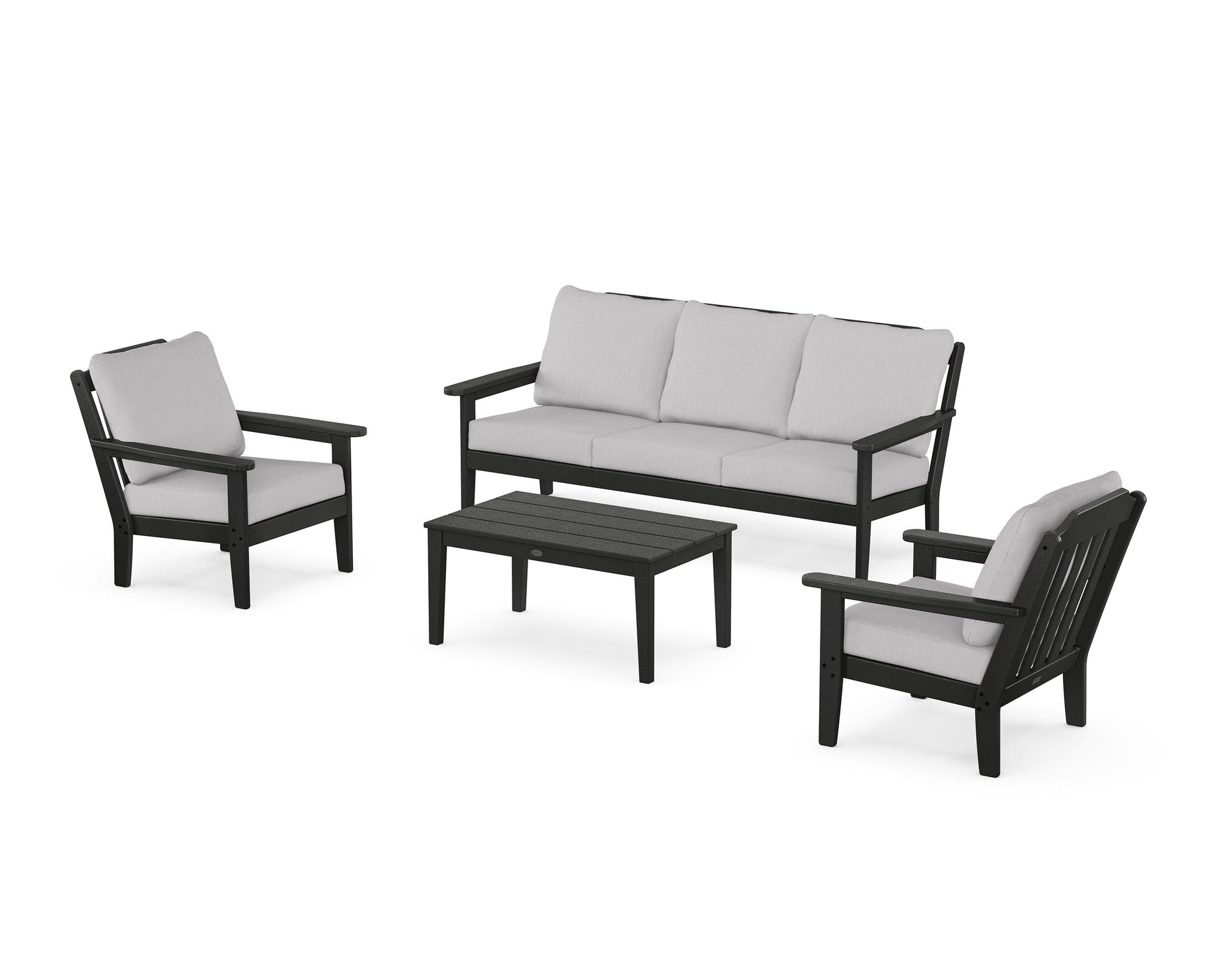 Cottage 4-Piece Deep Seating Set with Sofa