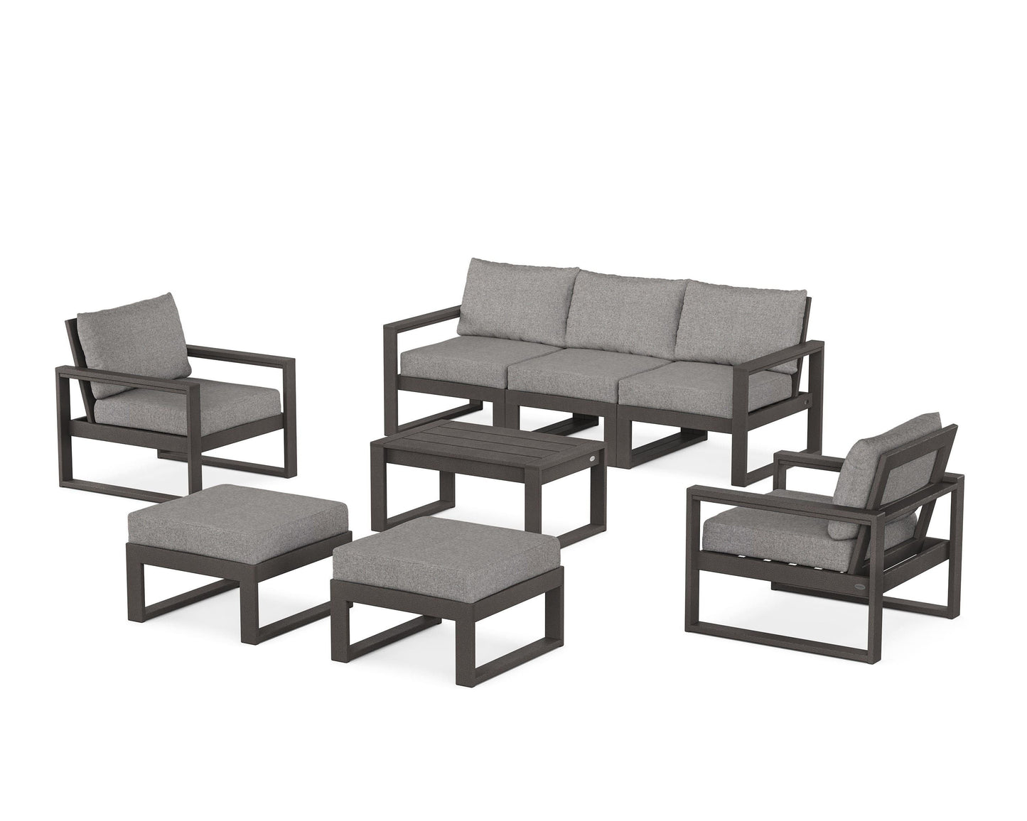 EDGE Sectional 8-Piece Lounge Sofa Set