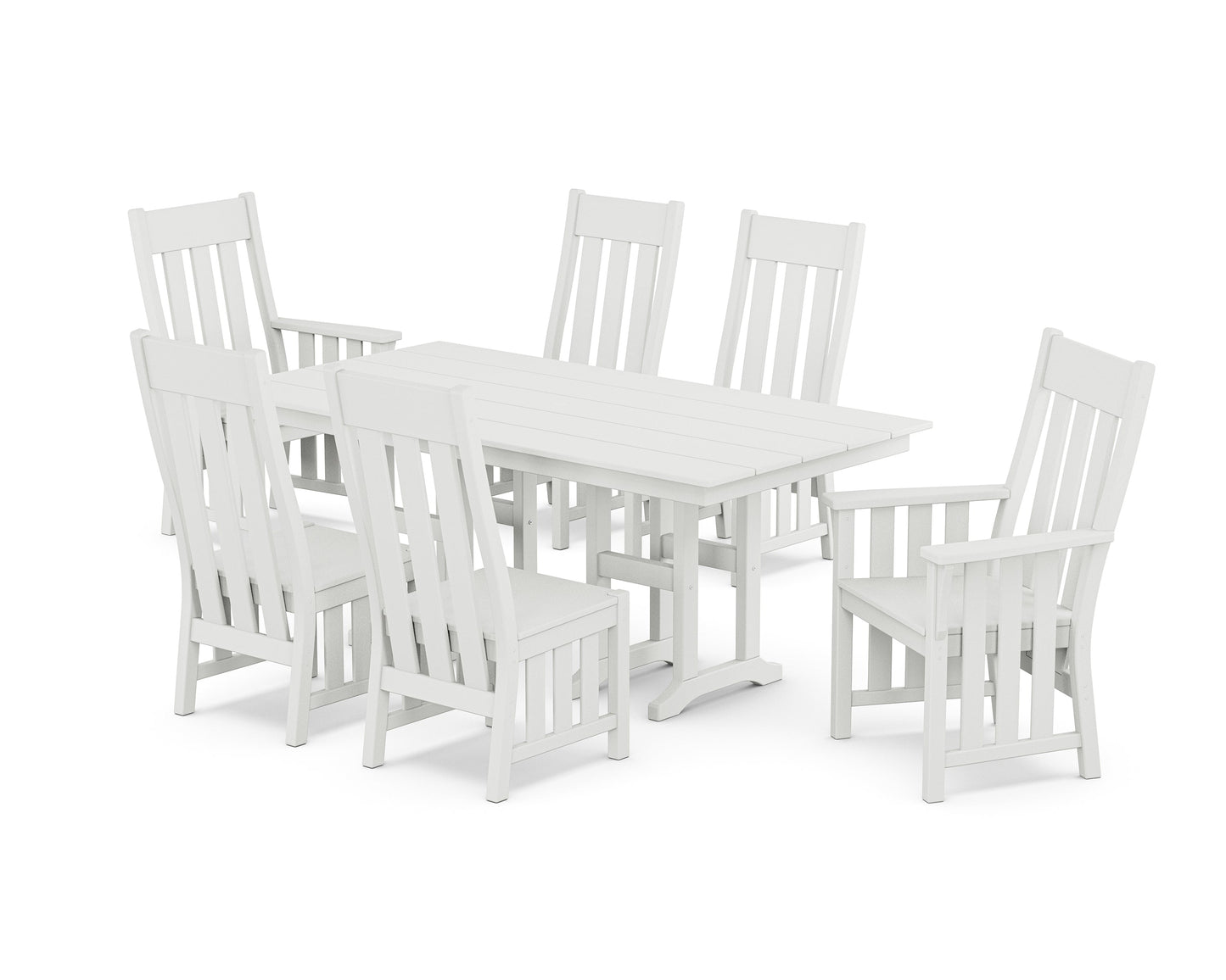 Acadia 7-Piece Farmhouse Dining Set