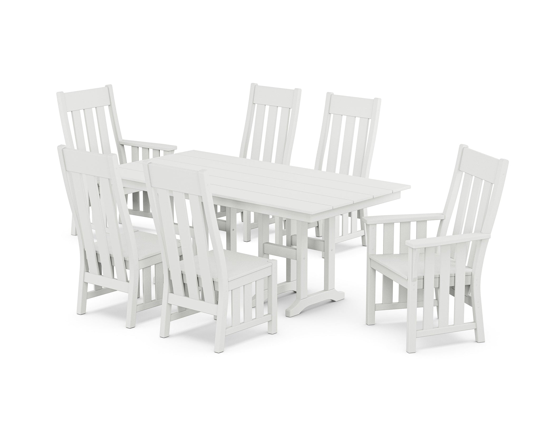 Acadia 7-Piece Farmhouse Dining Set