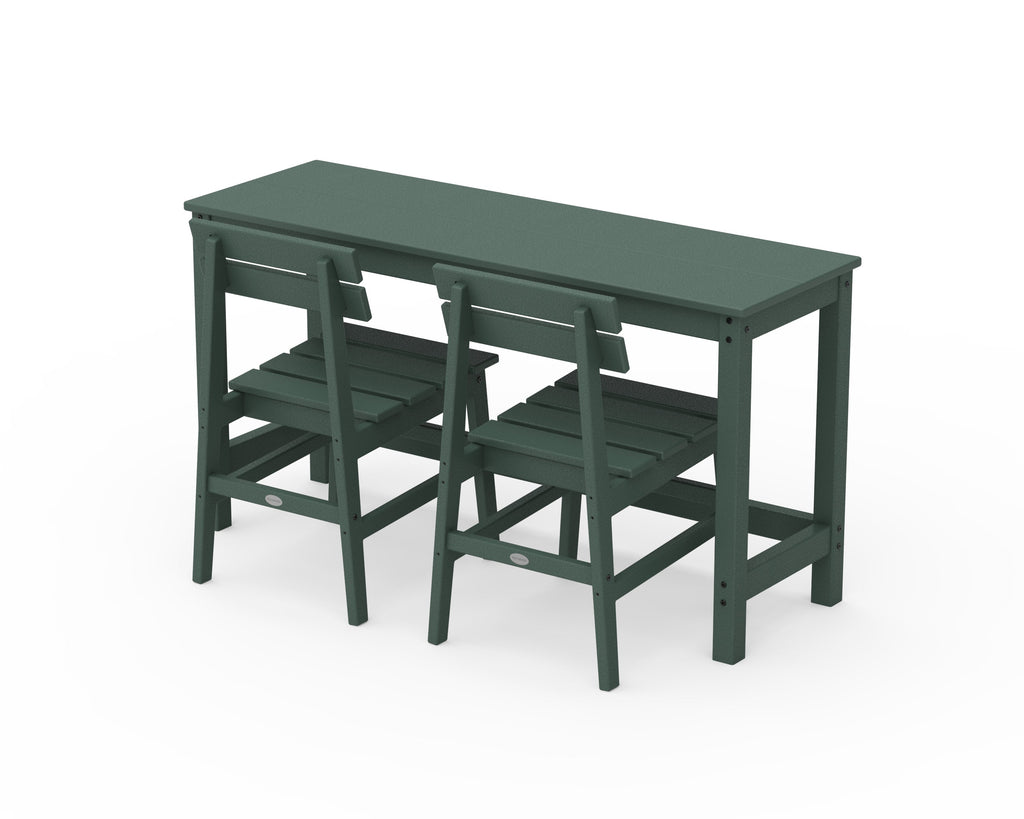 Modern Studio Plaza Chair 3-Piece Balcony Set