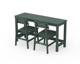 Modern Studio Plaza Chair 3-Piece Balcony Set