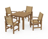 Coastal 5-Piece Parsons Dining Set
