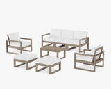 EDGE Sectional 8-Piece Lounge Sofa Set