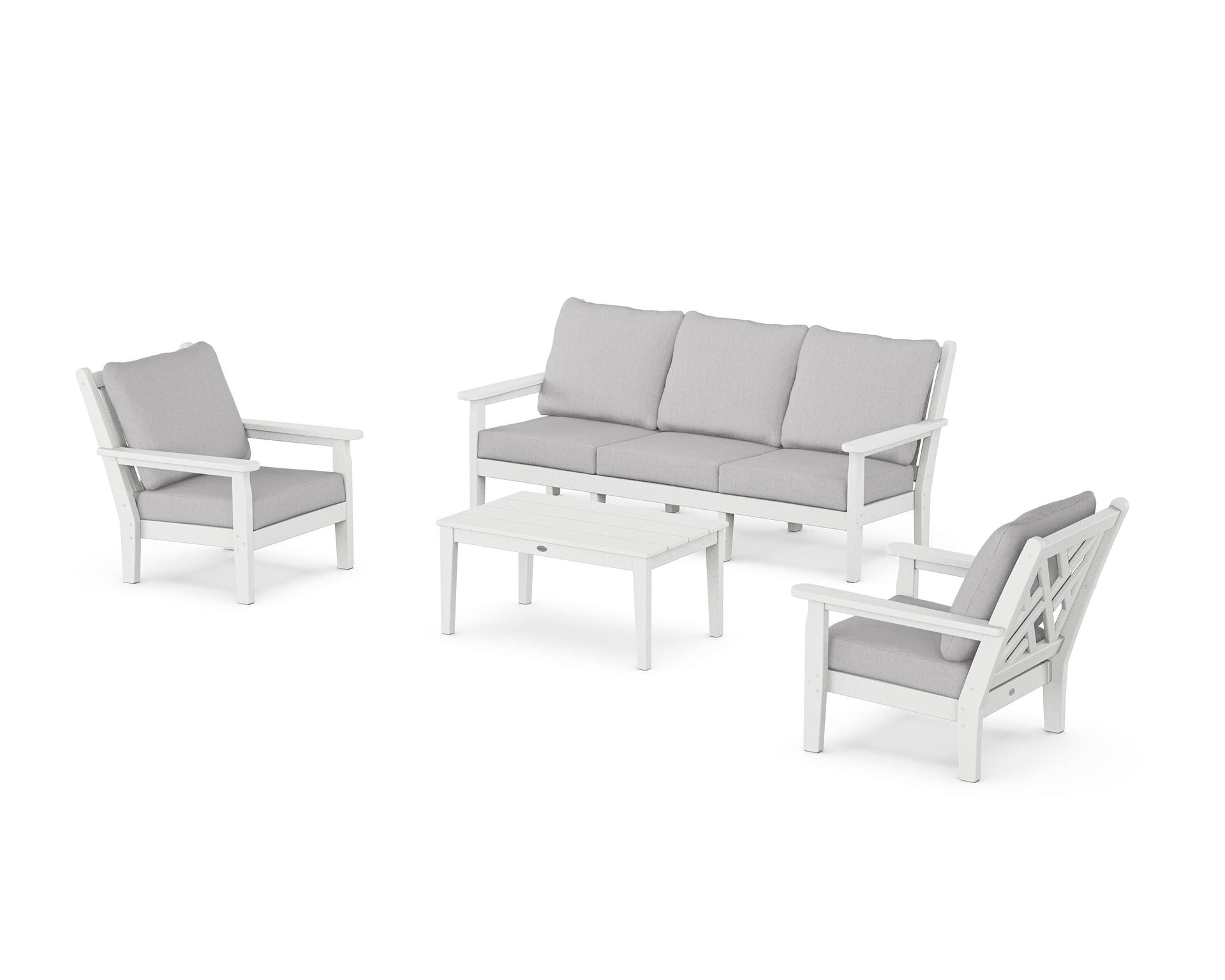 Chippendale 4-Piece Deep Seating Set with Sofa