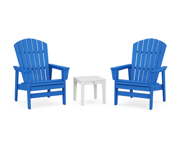 3-Piece Nautical Grand Upright Adirondack Set