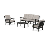 Oxford 4-Piece Deep Seating Set with Sofa