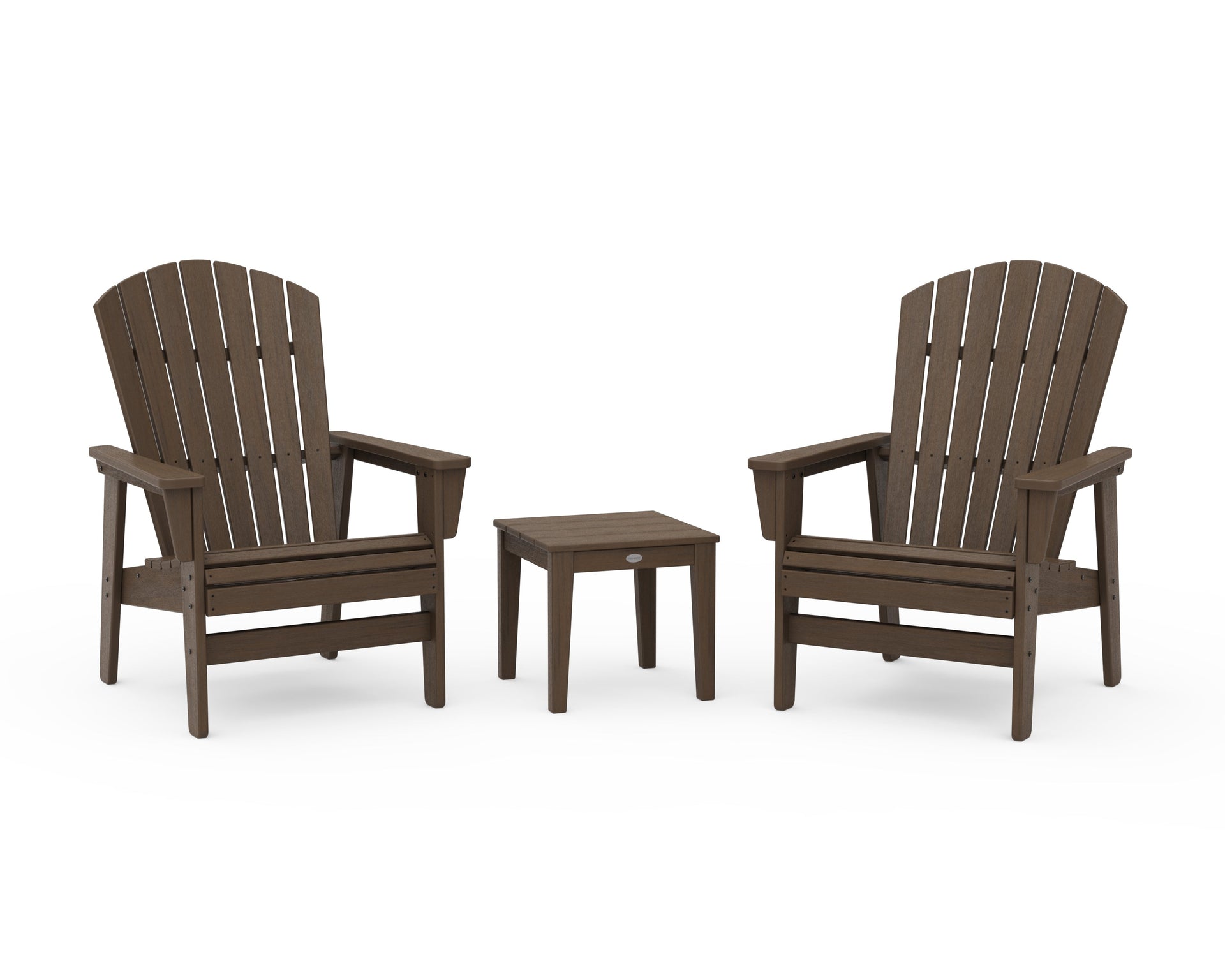 3-Piece Nautical Grand Upright Adirondack Set