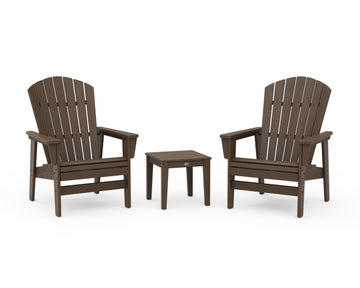 3-Piece Nautical Grand Upright Adirondack Set