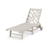 Chippendale Chaise with Wheels