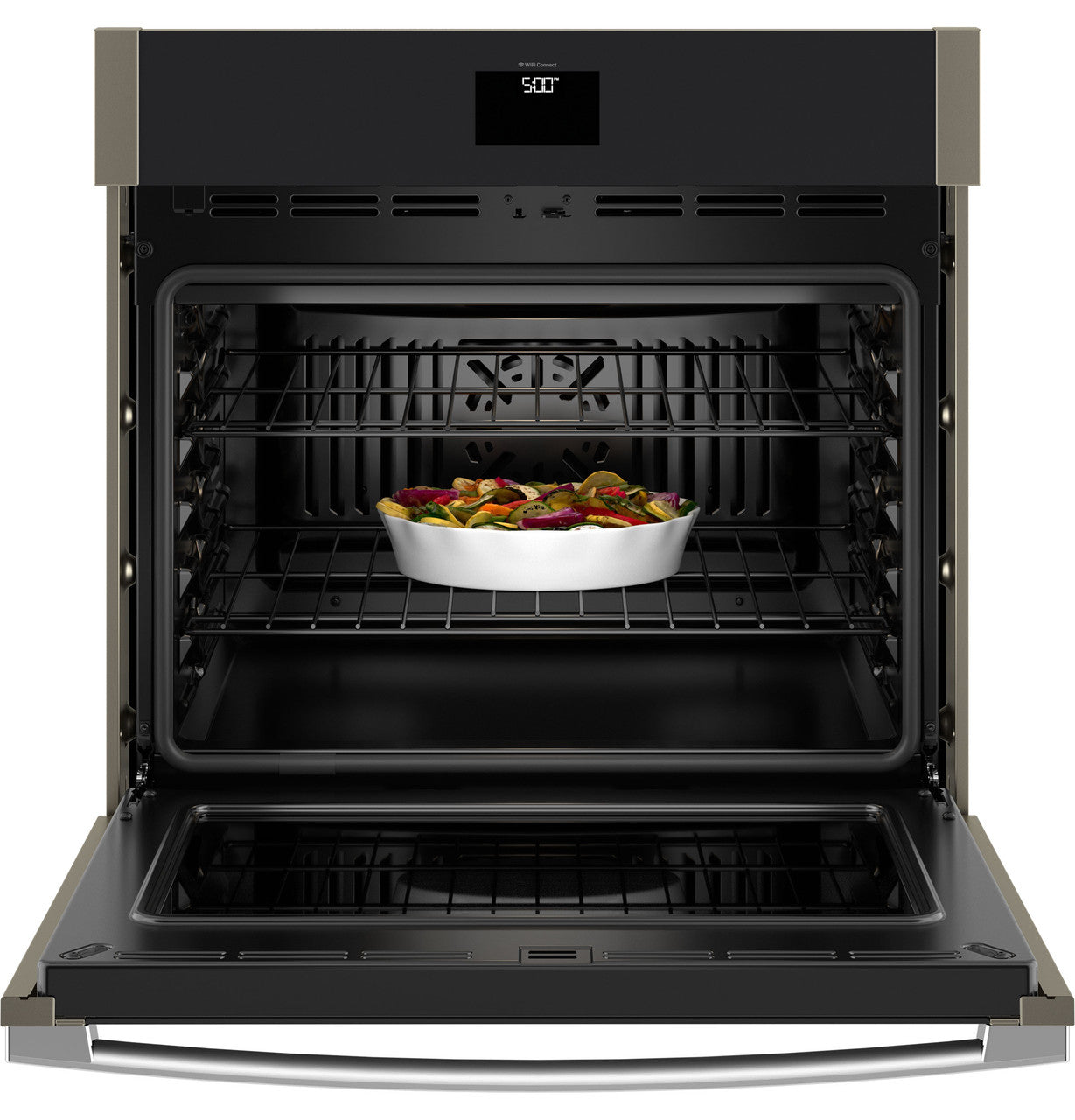 GE® 30" Smart Built-In Self-Clean Convection Single Wall Oven with No Preheat Air Fry