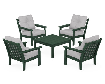 Vineyard 5-Piece Deep Seating Conversation Set