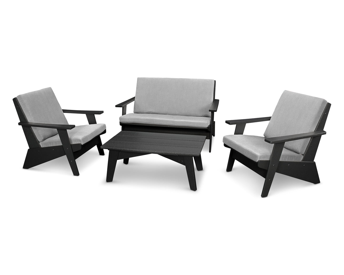 Riviera Modern Lounge 4-Piece Set
