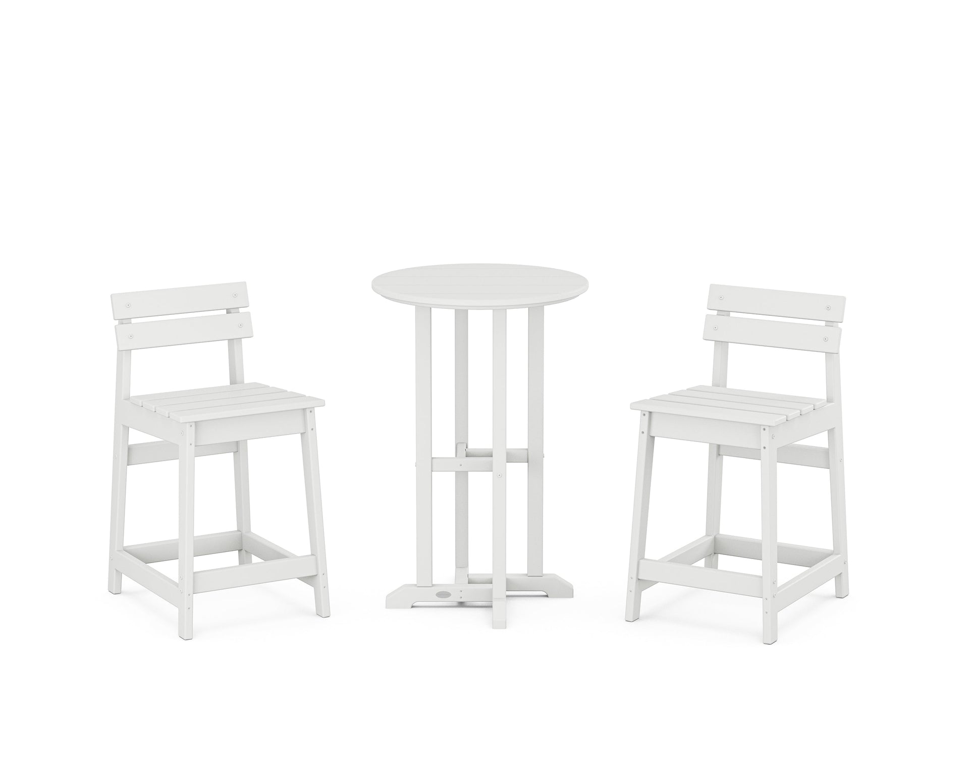 Modern Studio Plaza Lowback 3-Piece Bistro Counter Set