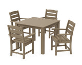 Lakeside 5-Piece Parsons Dining Set