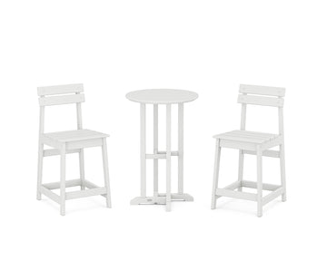 Modern Studio Plaza 3-Piece Bistro Counter Set