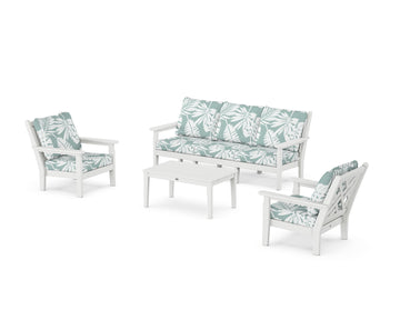 Chippendale 4-Piece Deep Seating Set with Sofa