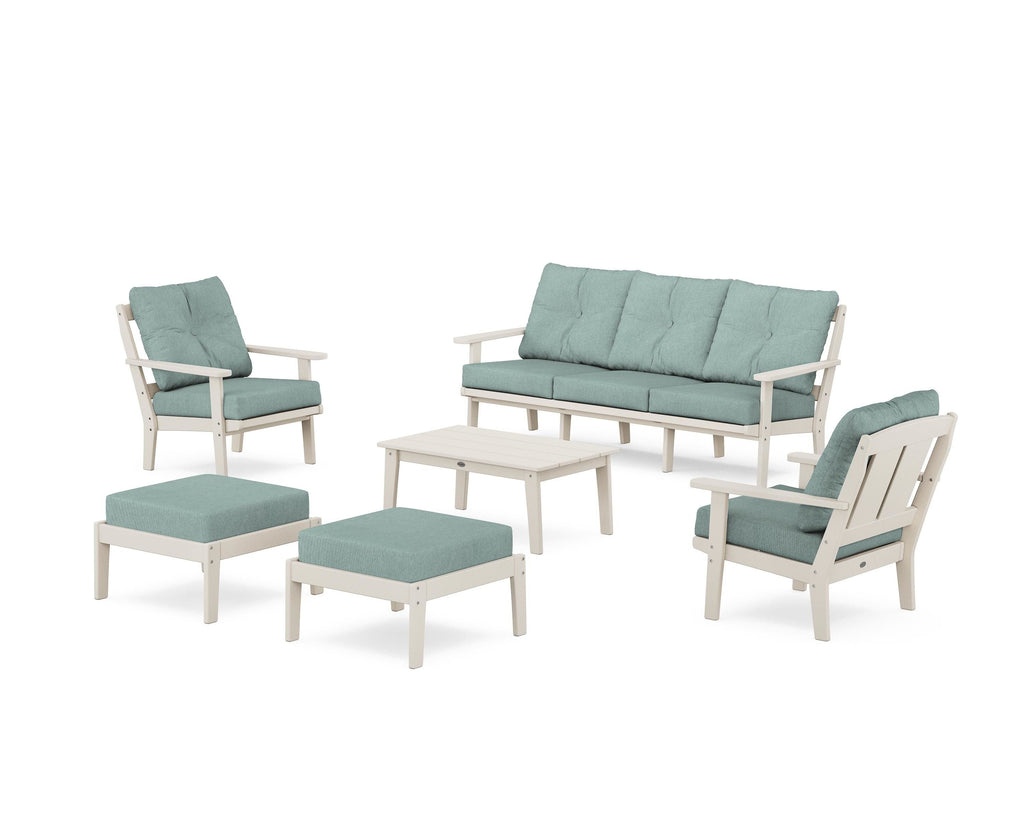 Mission 6-Piece Lounge Sofa Set