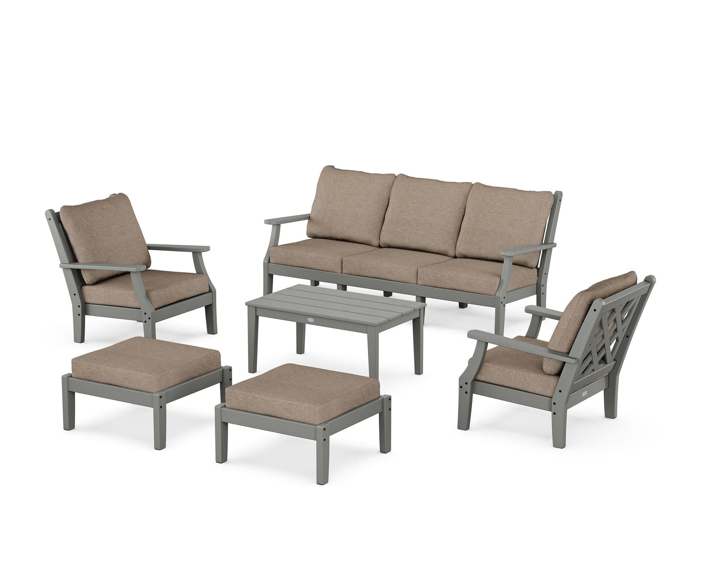 Wovendale 6-Piece Lounge Sofa Set