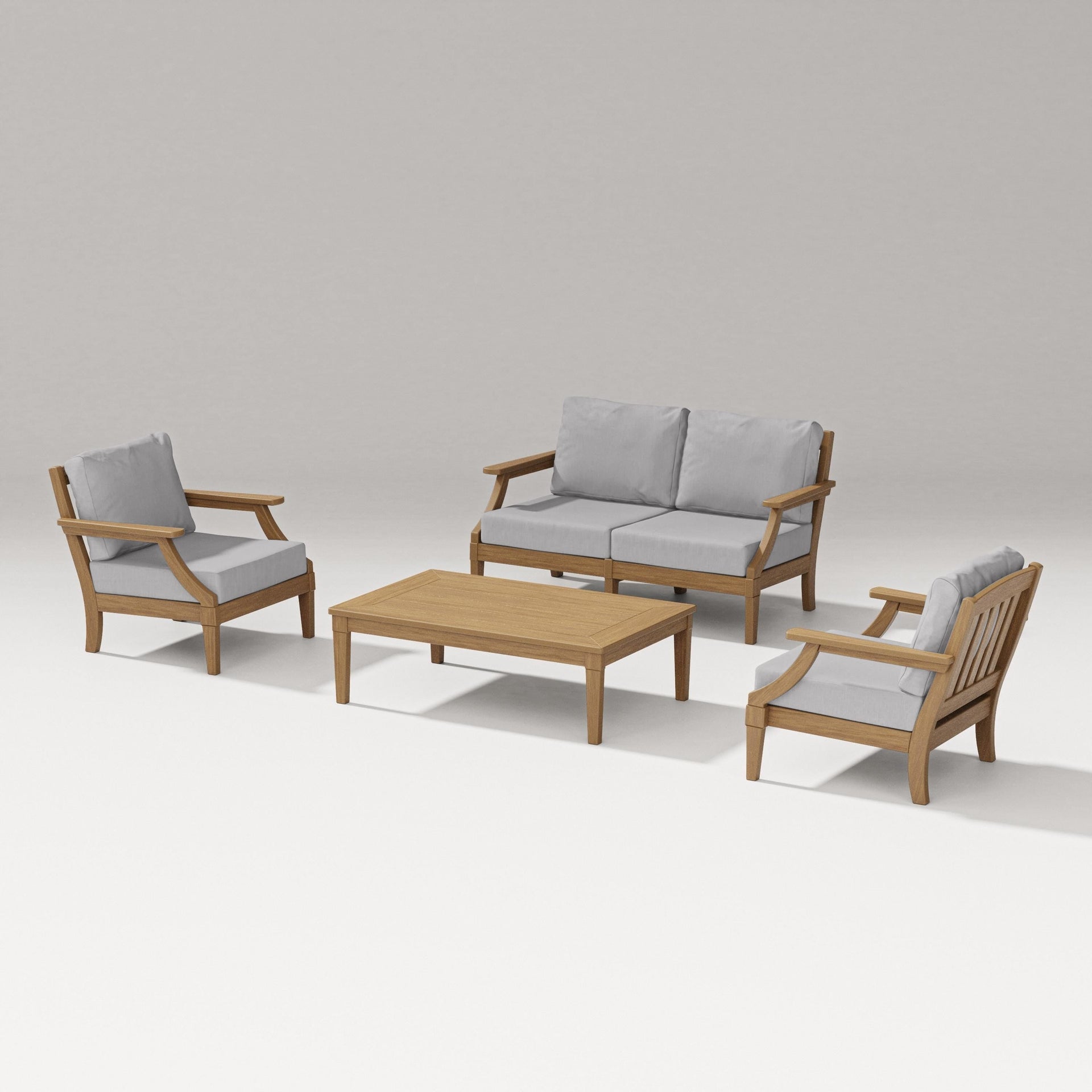 Estate Lounge 4-Piece Loveseat Set