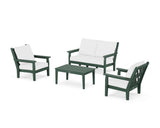 Chippendale 4-Piece Deep Seating Set with Loveseat