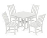 Vineyard 5-Piece Side Chair Dining Set