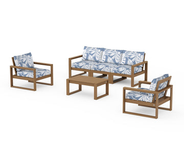 EDGE Sectional 4-Piece Deep Seating Set with Sofa