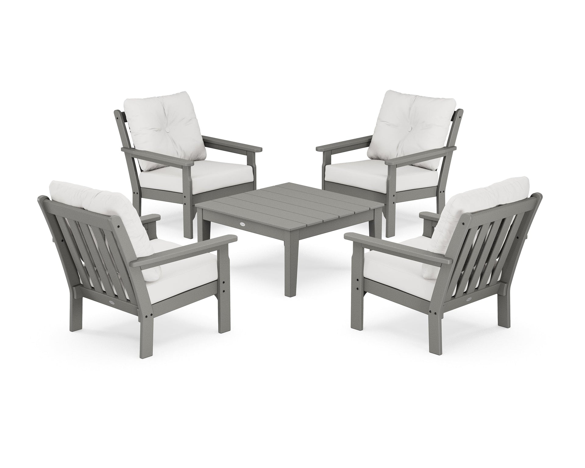 Vineyard 5-Piece Deep Seating Conversation Set