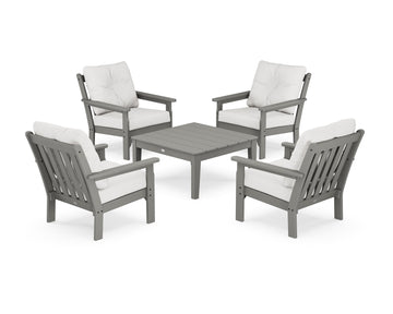 Vineyard 5-Piece Deep Seating Conversation Set