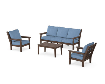 Chippendale 4-Piece Deep Seating Set with Sofa