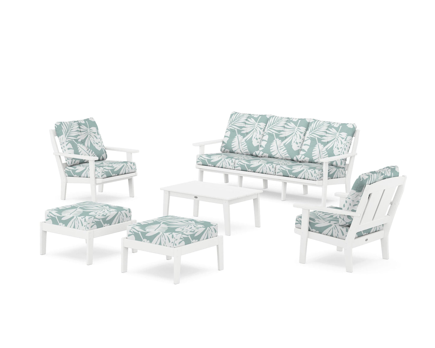 Mission 6-Piece Lounge Sofa Set