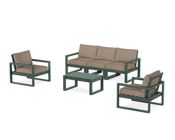 EDGE Sectional 4-Piece Deep Seating Set with Sofa