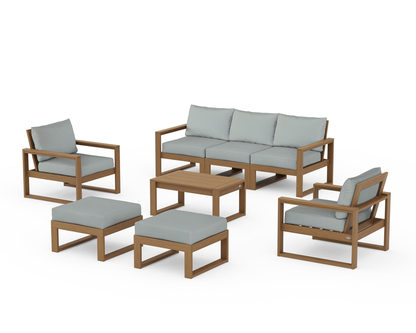 EDGE Sectional 8-Piece Lounge Sofa Set