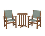 Coastal 3-Piece Round Bistro Dining Set