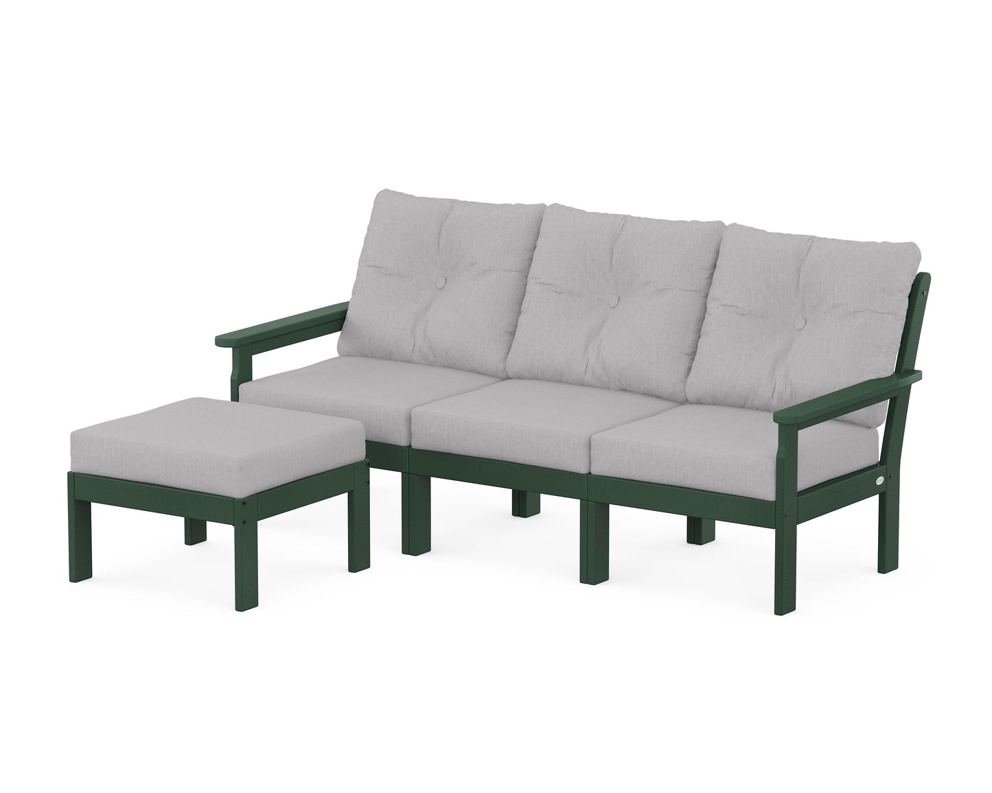 Vineyard 4-Piece Sectional with Ottoman