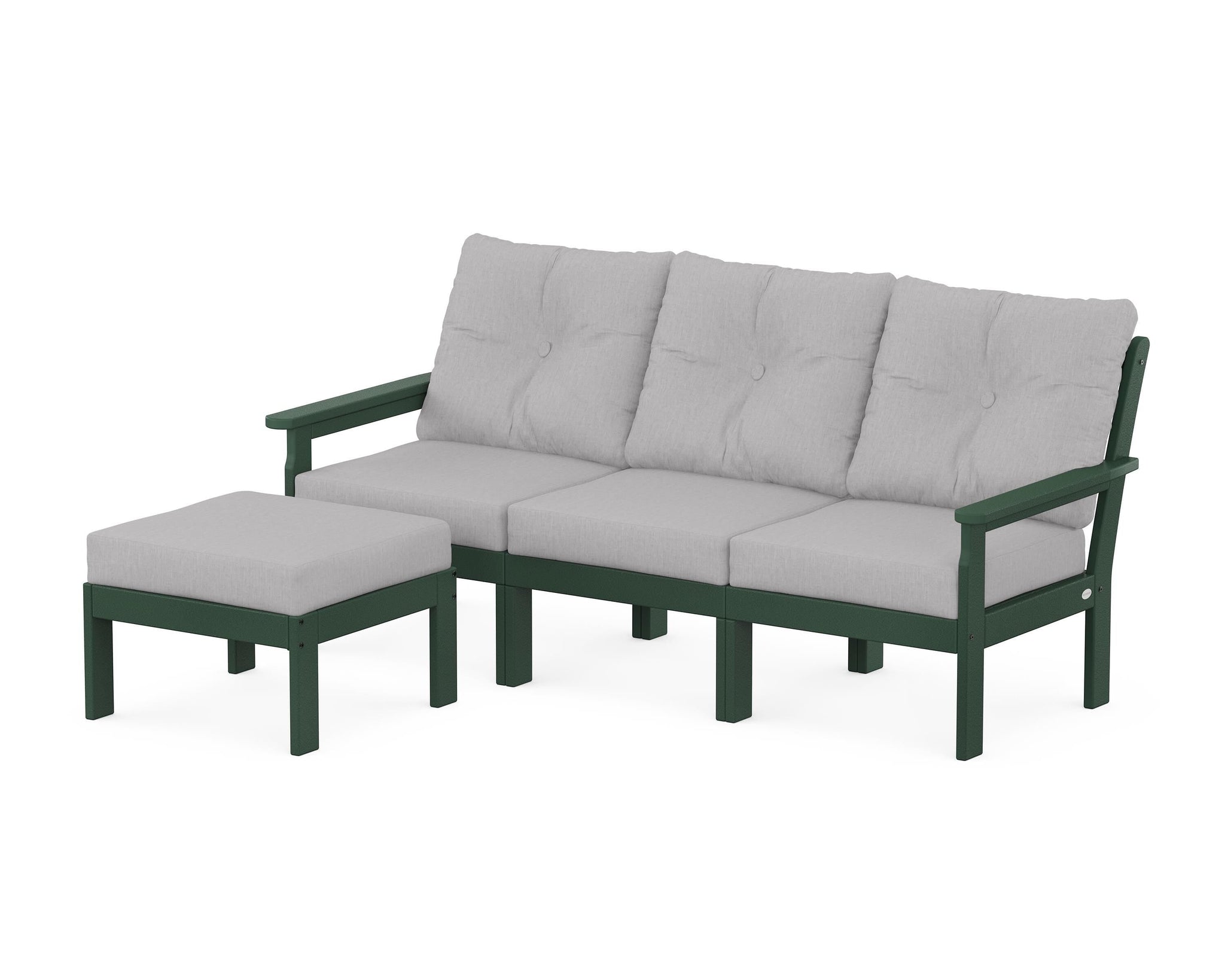 Vineyard 4-Piece Sectional with Ottoman