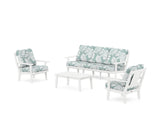 Prairie 4-Piece Deep Seating Set with Sofa