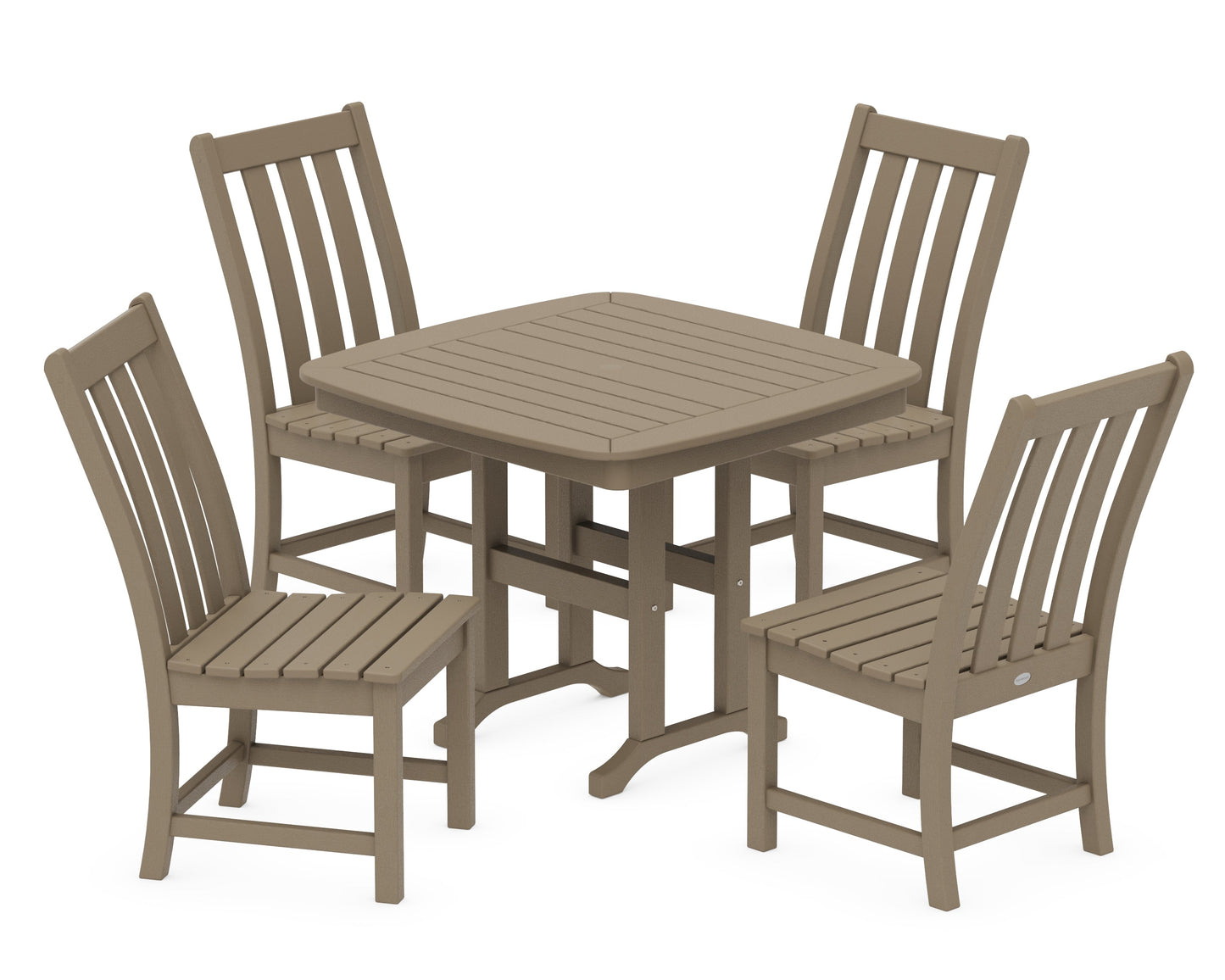 Vineyard 5-Piece Side Chair Dining Set