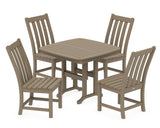 Vineyard 5-Piece Side Chair Dining Set