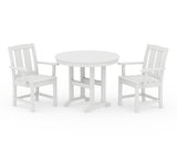 Mission 3-Piece Farmhouse Dining Set