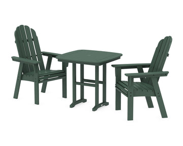 Vineyard Adirondack 3-Piece Dining Set