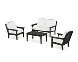 Cottage 4-Piece Deep Seating Set with Loveseat
