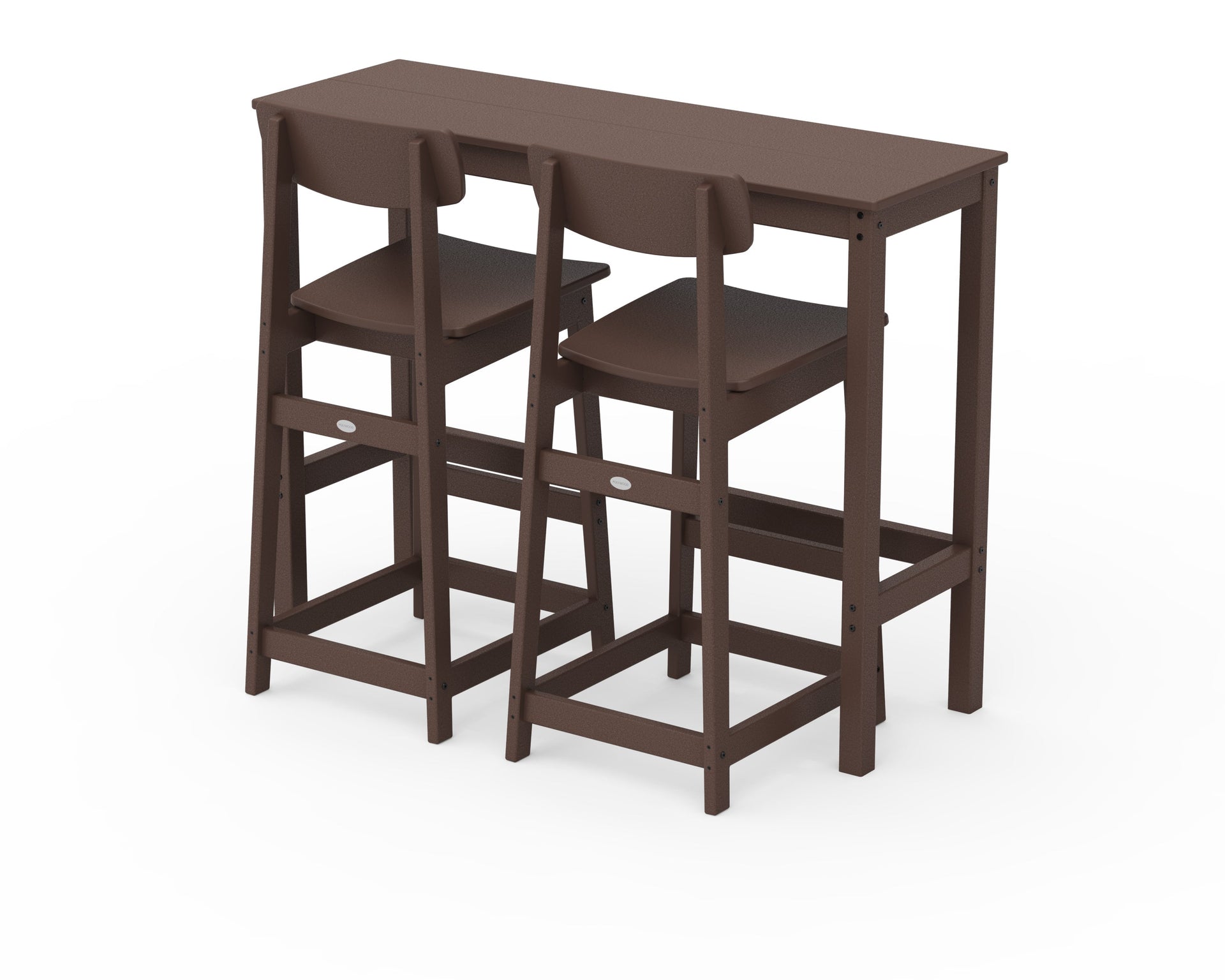 Modern Studio Urban Bar Chair 3-Piece Balcony Set