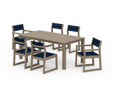 EDGE Sling 7-Piece Parsons Dining Set