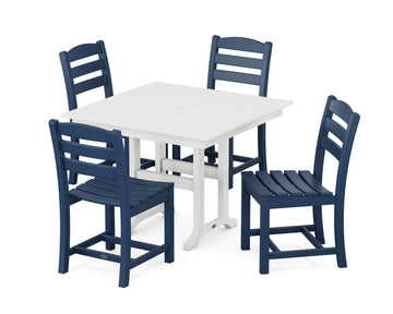 La Casa Café Side Chair 5-Piece Farmhouse Dining Set